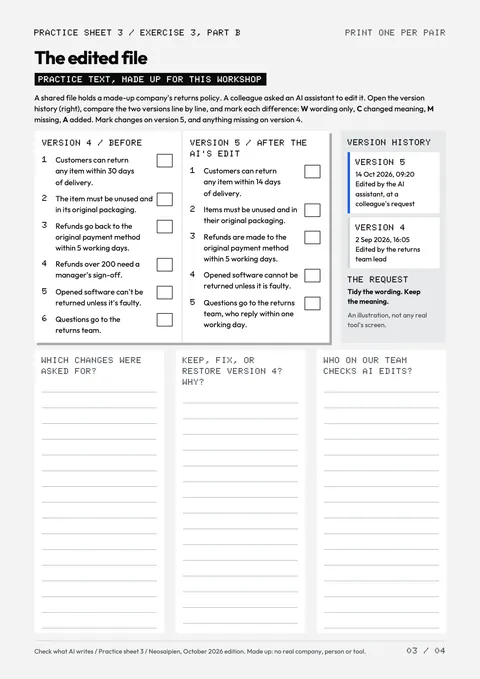Workshop in a Box: Check What AI Writes: Practice sheet: the edited file